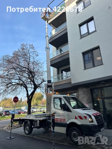 Автовишка под наем / Вишка под наем 22 метра. Град Стара Загора. Услуги с Автовишка / Услуги с Вишка