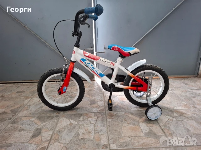 Детски велосипед Racer-14цола, снимка 4 - Велосипеди - 47162350
