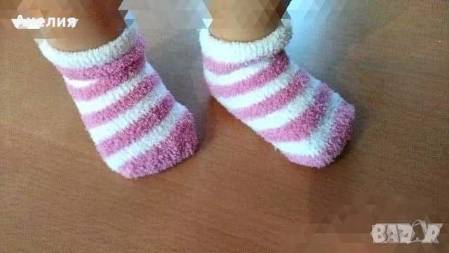 10 броя чорапки меки за момиченце до 1.5 г, снимка 8 - Бебешки чорапи - 45718593