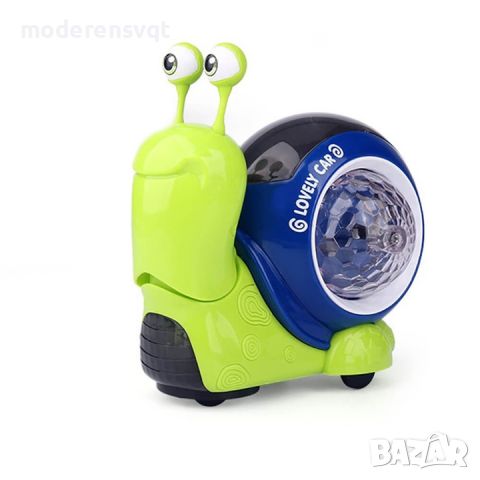 Интерактивна играчка Охлюв със звуци и светлини Gear Snail, снимка 4 - Други - 46144215