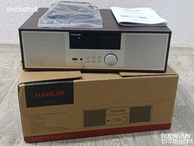 Винтидж Hi-Fi Стерео уредба HANLIM HL-816, снимка 1