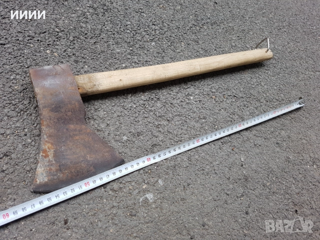Топор 1250 гр, снимка 3 - Антикварни и старинни предмети - 52551214