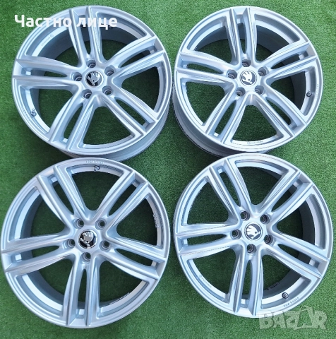 Продавам 4бр 19-ки джанти за Шкода Кодиак,Октавия, Карок, Супърб 