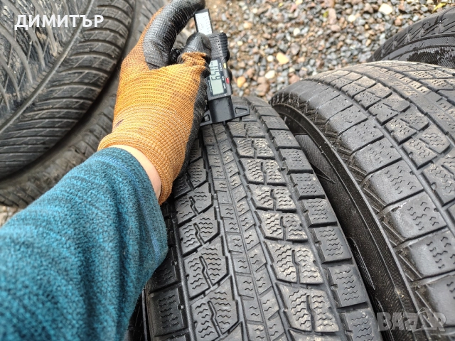 4бр.зимни гуми FALKEN 195 80 15 DOT18 цена за брой, снимка 3 - Гуми и джанти - 52347565