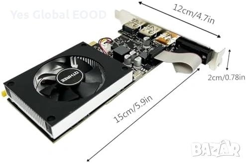 QTHREE GT 730 4GB D3 2xHDMI DVI VGA, снимка 7 - Видеокарти - 53630939