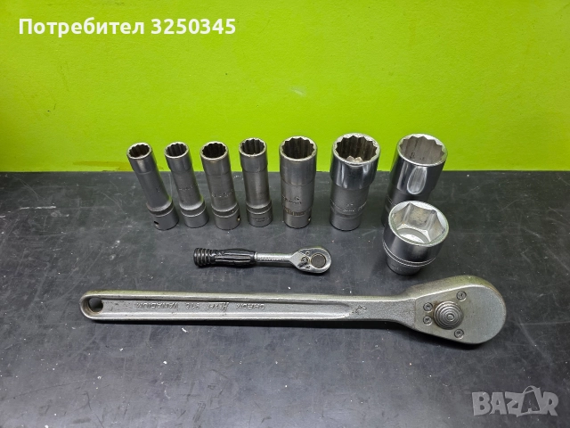 Тресчотки и дълбоки вложки Hazet 