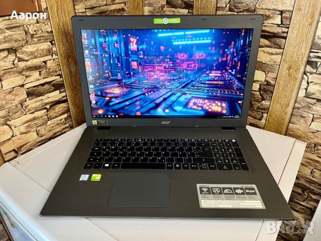 Лаптоп Acer 17.3” FullHD / i5 6-Gen / 16GB / Nvidia 2GB , снимка 1 - Лаптопи за дома - 46776137