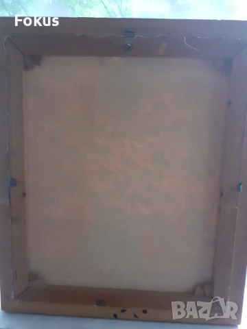 Голяма майсторска картина масло на платно подпис и рамка, снимка 5 - Антикварни и старинни предмети - 51486007