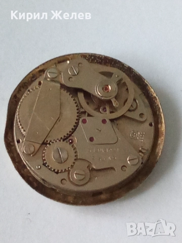 Механизъм с циферблат от стар ръчен часовник 52095, снимка 4 - Мъжки - 52264339