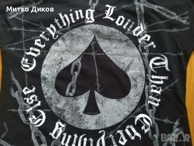 Motorhead потник с надпис размер М, снимка 11 - Тениски - 45735002