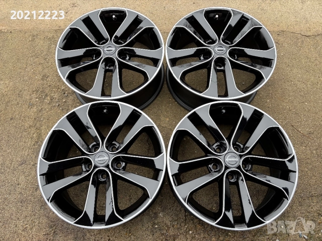 4 броя алуминиеви джанти за Nissan Juke 17, снимка 3 - Гуми и джанти - 52824577