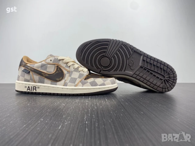 Редки Air Jordan Retro 1 L V Surgeon дизайнерски Маратонки Кецове мъжки дамски , снимка 6 - Маратонки - 51116651