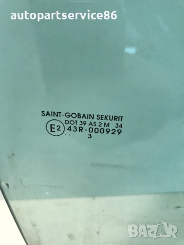 Задно дясно стъкло на прозорец за врата за Peugeot 807 (2005) 43R-000929, снимка 2 - Части - 53781052