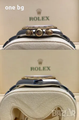 Rolex Daytona two tone white , снимка 9 - Луксозни - 48297670