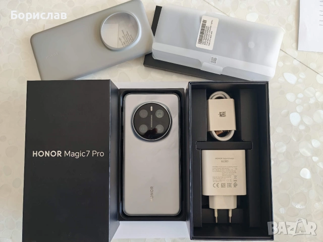Honor magic 7 pro/16-1tb, 5850 mAh/, глобален, като нов., снимка 2 - Други - 53820878