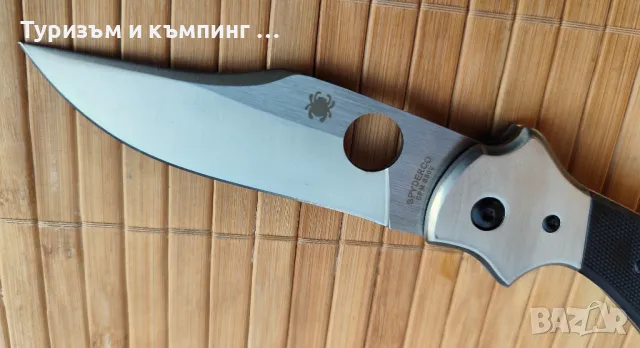 Сгъваем нож Spyderco Schempp Bowie / Schempp EuroEdge, снимка 10 - Ножове - 37345533