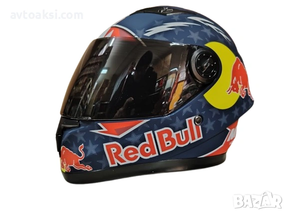 Детска каска Red Bull Мотор/Мотопед/Вело/Скутер/Атв -1019- 6, снимка 3 - Аксесоари и консумативи - 53672889