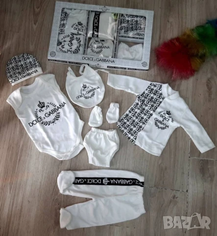 комплект дрехи за новородени Zara Moncler gucci prada christian dior , снимка 16 - Комплекти за бебе - 50574757
