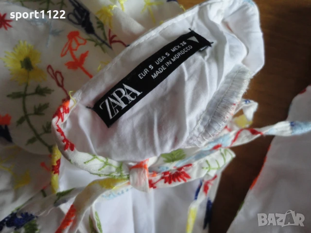 Zara Crop Top/S/дамска блузка, снимка 3 - Корсети, бюстиета, топове - 50715140