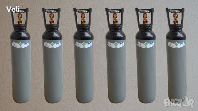 Бутилки с технически газове Со2,Аргон,Азот,Кислород и Каргон, снимка 6 - Други инструменти - 45681127