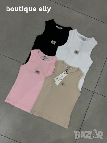 потник рипс CK бял, снимка 2 - Потници - 51153076