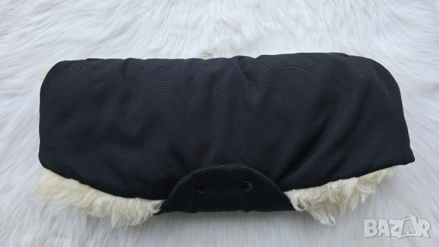 Маншон за ръце за бебешка количка овча кожа - НОВ, снимка 10 - Детски колички - 52982584