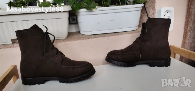 Ботуши Salamander 37.5н.Естествена кожа , снимка 15 - Дамски ботуши - 52557144