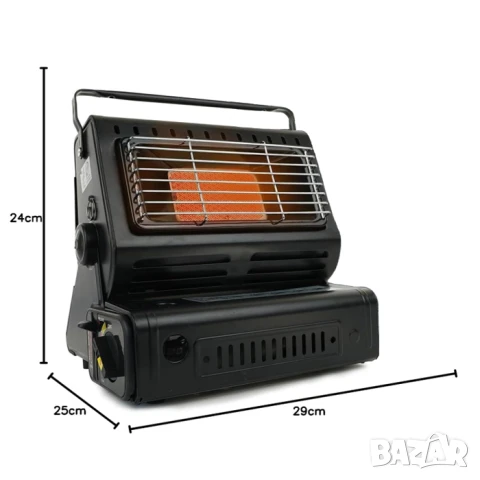 Преносим газов отоплител печка за къмпинг, снимка 2 - Аксесоари и консумативи - 51278516