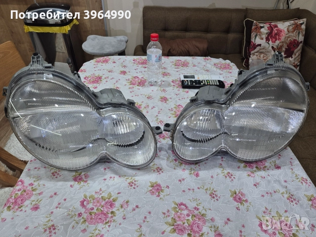 Оригинални фарове HELLA за Мерцедес С клас W203 спорт купе преди фейс 