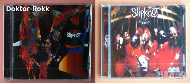 Slipknot – Iowa (2001) & Slipknot (1999) - оригинални дискове