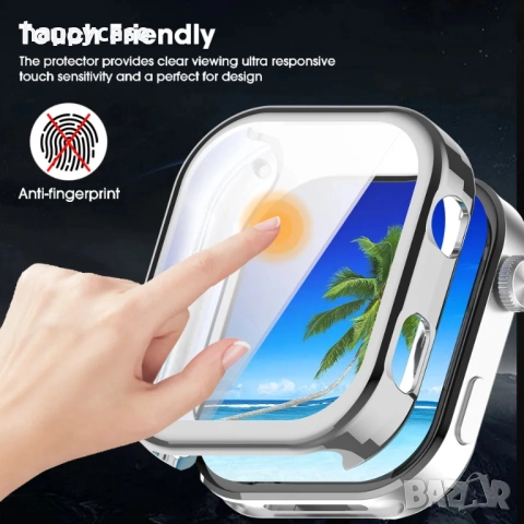 Xiaomi Redmi Watch 6 / Watch 4 / Мек TPU силиконов кейс с протектор, снимка 2 - Смарт гривни - 44148797