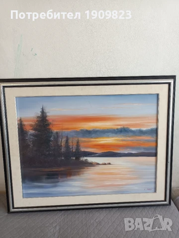 Голяма маслена картина 