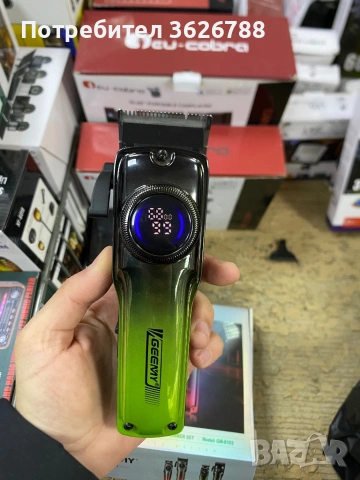 GEEMY GM-810 Комлект за постригване, снимка 11 - Машинки за подстригване - 53967578