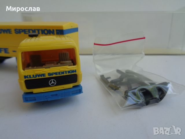 WIKING 1:87 H0 MERCEDES BENZ ТИР КАМИОН МОДЕЛ КОЛИЧКА, снимка 4 - Колекции - 46491302