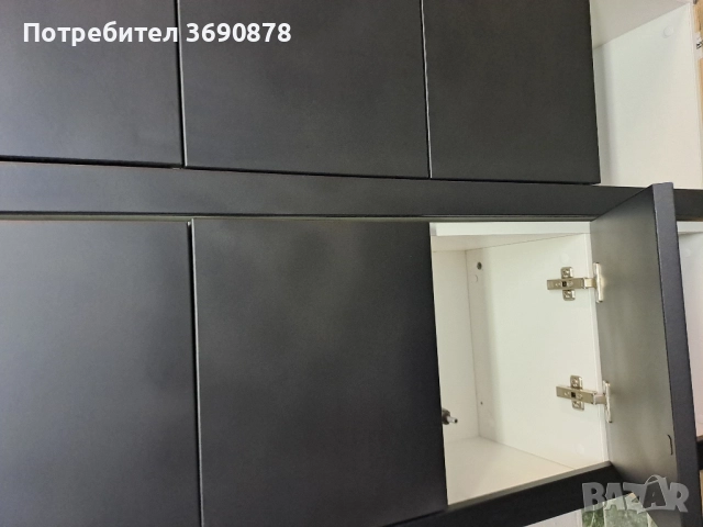 Етажерки 2бр. и TV шкафче на колелца, снимка 5 - Етажерки - 52885621