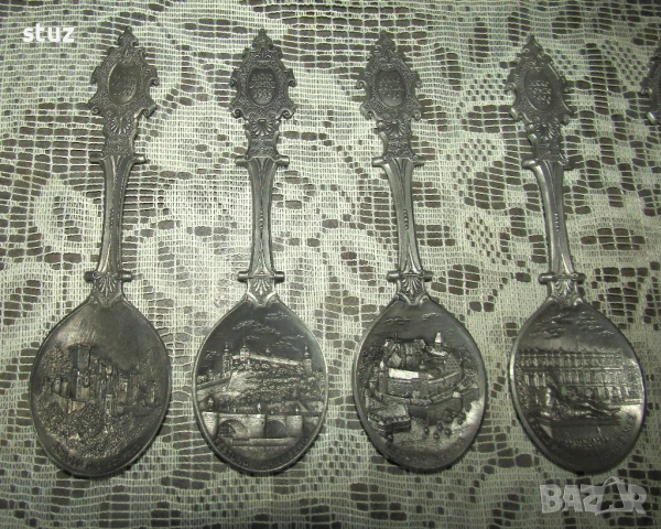 Калаени лъжици за стена "Крепост на годината", немски, снимка 5 - Други - 53138566