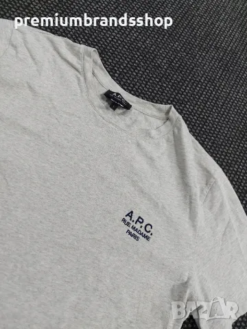 A.P.C тениска мъжка L, снимка 1 - Тениски - 47458235