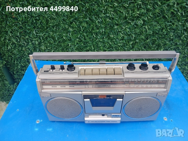 ПРОДАВАМ КАСЕТОФОН ( Aiwa CS-220) , снимка 2 - Радиокасетофони, транзистори - 52717027