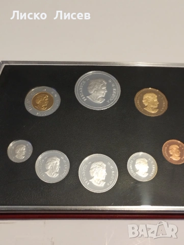 Канада 2005г. сет мат-гланц 8 броя монети 6 от тях сребро, снимка 9 - Нумизматика и бонистика - 53605456