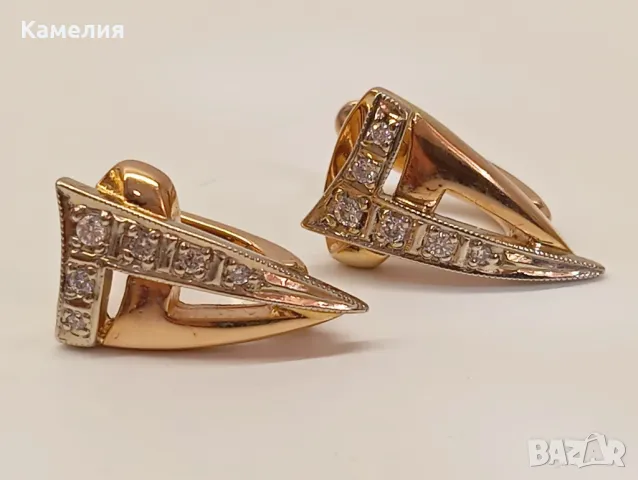 Руско злато , снимка 4 - Обеци - 49795350