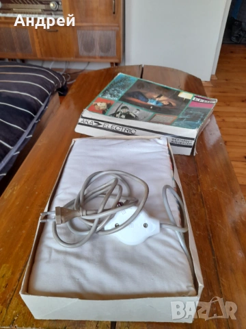 Стара електрическа възглавница Ака Efbe, снимка 6 - Антикварни и старинни предмети - 53988230