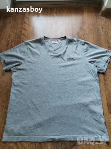 Tommy Hilfiger - страхотна мъжка тениска КАТО НОВА ХЛ, снимка 6 - Тениски - 49979897