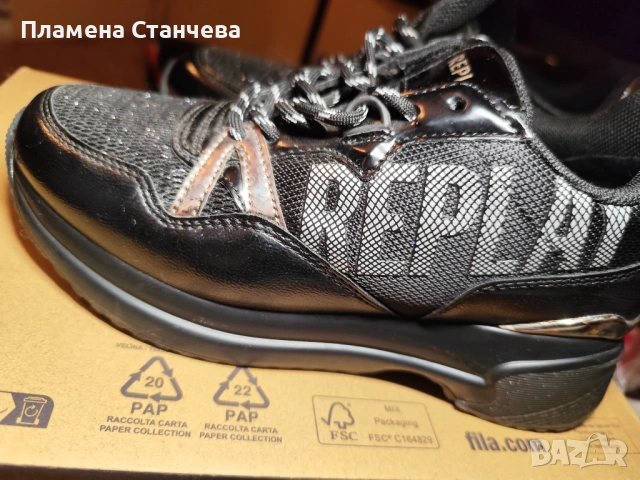 REPLAY 36 номер , снимка 4 - Маратонки - 53653658
