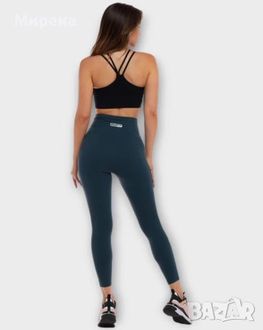 Чисто НОВ спортен клин SMFIT, цвят аква, снимка 2 - Спортни екипи - 52955020