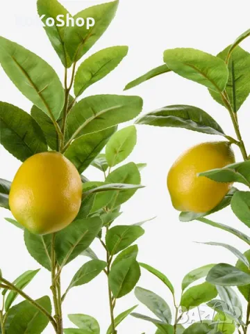 Лимон-95 см./дръвче лимон/изкуствено дръвче/, снимка 3 - Изкуствени цветя - 49879098