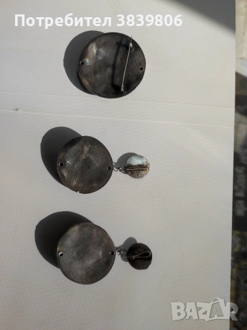 брошки от сребро, снимка 4 - Антикварни и старинни предмети - 53534739