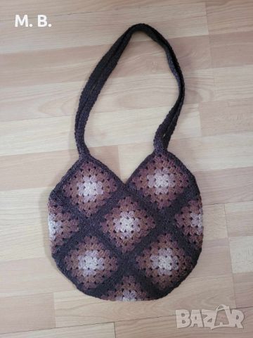 Дамски ръчно плетени чанти, снимка 6 - Чанти - 46410630