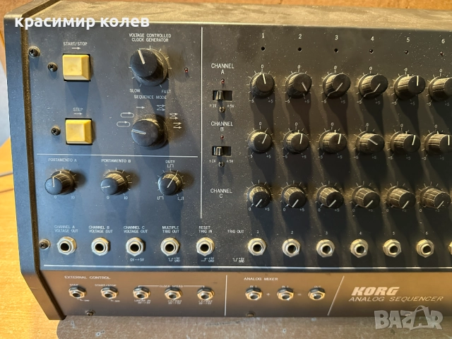 аналогов секвенсер "Korg SQ-10", снимка 11 - Синтезатори - 52670745