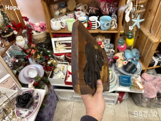 Пано със слонче от тиково дърво, снимка 3 - Пана - 45857795