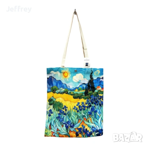 Текстилни чанти с картини-различни видове, снимка 3 - Чанти - 53046607